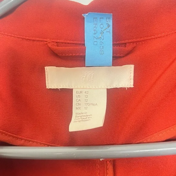 H&M Auburn Trench Coat - Picture 8 of 8